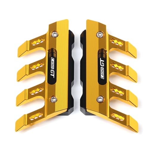 WSOPP Motorrad Vordere Gabel Schutz für BMW C650 C650GT CNC Gabelschutz Vorderrad Spritzschutz Abdeckung Stoßfestes Schmutz Steinschlag,Gold Style von WSOPP