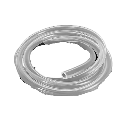 10 Meter Silikonschlauch Flexibles Getränkerohr Transparent Für Pumpentransfer(10M_OD 15XID13MM) von WSQHAO