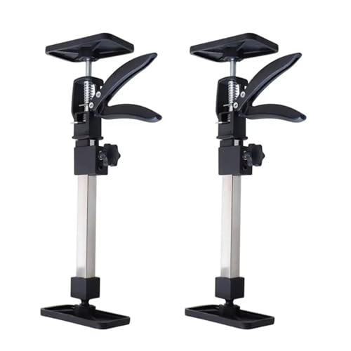 2 Pcs Holzbearbeitung Teleskop Unterstützung Stange Schrank Hängen Installation Hebe Gerät ZubehörArbeit-Arbeit-Spar Arm Jack für Wände von WSQHAO