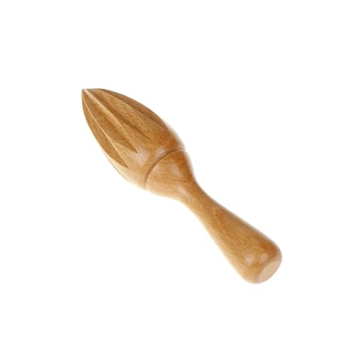 2-teiliger manueller Entsafter aus Holz for Zitrusfrüchte, Zitronenpresse, Obstentsafter, Orangensaft-Extraktor fur Früchten von WSQHAO