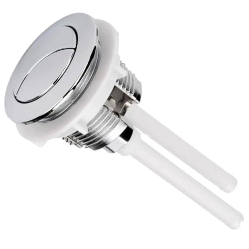4 Stück Doppeldruckknopf-Spülung for Toilettenwassertank, doppelte Halbmondform, 2 Stangen, Toilettensitz, Wassertankventil, Toilettenwasserschalter Für Toiletten 4 Stück Doppeldruckknopf-Spülung for Toilettenwassertank, doppelte Halbmondform, 2 Stangen, Toilettensitz, Wassertankventil, Toilettenwasserschalter Für Toiletten von WSQHAO