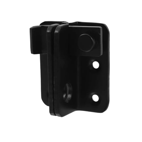 4Pcs Edelstahl Türschloss Heavy Duty Anti-Diebstahl Latch Flip Tor Garage Bolzen Sichere Zuverlässige Für Türen(Black) von WSQHAO