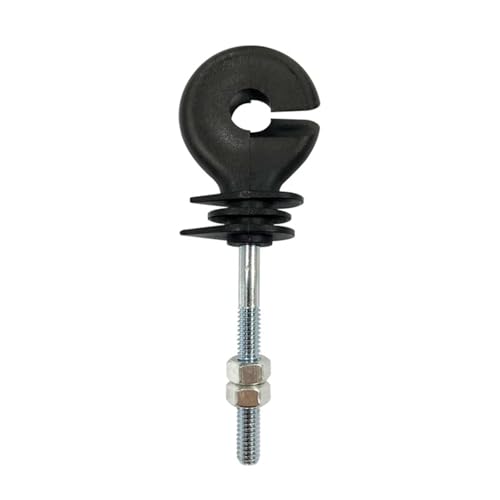 50 stücke Flache Mutter Isolatoren Elektrische Zaun Gewinde Isolierung Spirale for Vieh Für Seile 50 stücke Flache Mutter Isolatoren Elektrische Zaun Gewinde Isolierung Spirale for Vieh Für Seile von WSQHAO