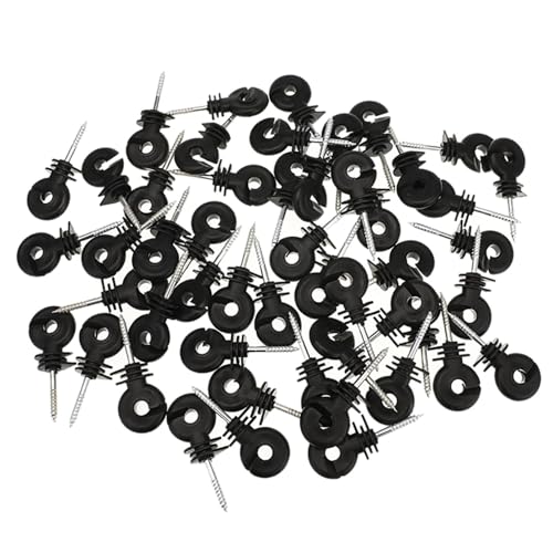 50Pcs Elektrische Zaun Isolatoren Schraube Beiträge Multi-funktionale Post Isolator Zubehör for Garten Für Seile 50Pcs Elektrische Zaun Isolatoren Schraube Beiträge Multi-funktionale Post Isolator Zubehör for Garten Für Seile von WSQHAO