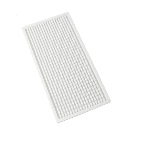 Abtropfmatte Geschirr Geschirrtrocknungsmatten for die Küche, wasserfeste, hitzebeständige Abtropfmatte for die Küche zu Hause(White) von WSQHAO