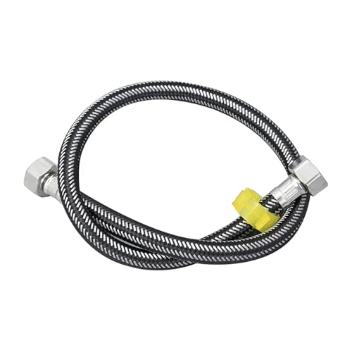 Edelstahl Sanitär Anti-Explosion Flexible Geflochtene Schlauch Wasser Rohr for Bad Wasserhahn für Wasserhahn Mischbatterie(50CM) von WSQHAO