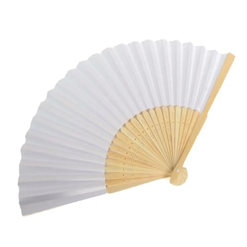 Faltbarer Handfächer aus Papier for Hochzeiten, personalisierte Fächer, Party-Dekoration, Kunsthandwerk, DIY-Faltfächer for Hochzeits- und Für Party(40pcs) von WSQHAO