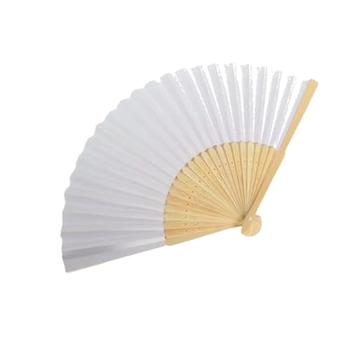 Faltbarer Handfächer aus Papier for Hochzeiten, personalisierte Fächer, Party-Dekoration, Kunsthandwerk, DIY-Faltfächer for Hochzeits- und Für Party(40pcs) von WSQHAO