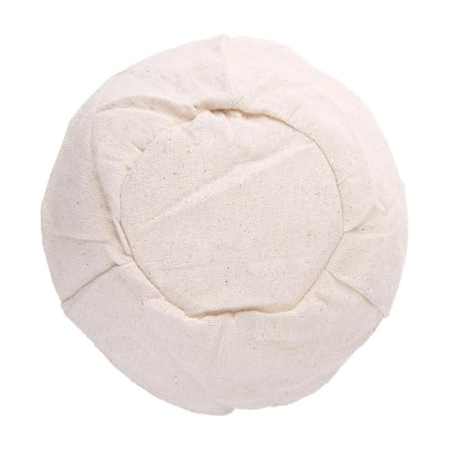 Gärkörbchen Für Brot Gärung Rattan Korb Backutensilien Runde Brot Korb Stoff Abdeckung Home Küche Bäcker Bäckerei Torrefaction Werkzeug(23cm) von WSQHAO