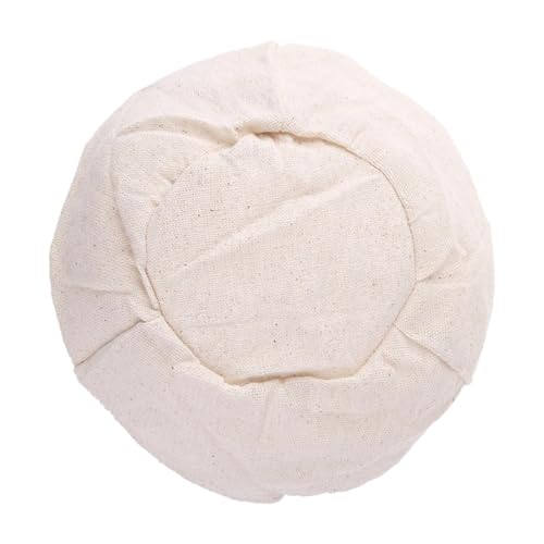Gärkörbchen Für Brot Gärung Rattan Korb Backutensilien Runde Brot Korb Stoff Abdeckung Home Küche Bäcker Bäckerei Torrefaction Werkzeug(25cm) von WSQHAO