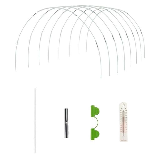 Gewächshaus Hoops Rahmen Tunnel Kit Garten Wiederverwendbare Biegsame Fiberglas Wachsen Set Anlage für Hochbeet Gewächshaus Hoops Rahmen Tunnel Kit Garten Wiederverwendbare Biegsame Fiberglas Wachsen Set Anlage für Hochbeet von WSQHAO