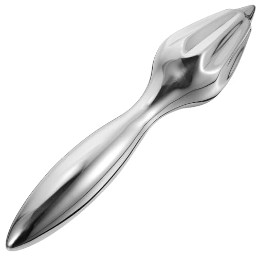 Handentsafter for Orangen-Zitronenkegel, manuell, aus silbernem Edelstahl, Fruchtreibahle fur Früchten Handentsafter for Orangen-Zitronenkegel, manuell, aus silbernem Edelstahl, Fruchtreibahle fur Früchten von WSQHAO