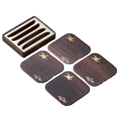 Untersetzer 1 Set Teetasse Untersetzer Isolierung Hause Dekoration Tischset Tee Tablett Teetasse Untersetzer Tee-Set Zubehör von WSQHAO