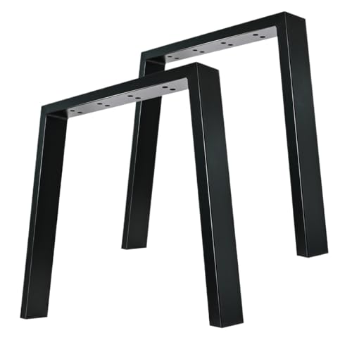 WSQHAO 2 Stück Tischbeine aus Metall, 76, cm H 71,1 B, robuste U-förmige Möbelbeine, Couchtischbeine for DIY-Möbel, Computertisch Für Tischplatte von WSQHAO