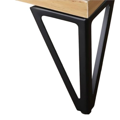 WSQHAO 2 stücke Sofa Mit Beine Typ Goldene Farbe Hardware Zubehör Edelstahl Zimmer Möbel Tisch Metall Füße Für Tischplatte(Black golden15cm) von WSQHAO
