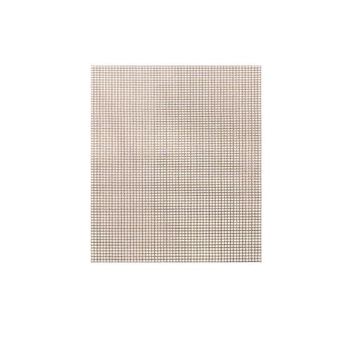 WSQHAO Grillrost Non-Stick Barbecue Mesh Mat Reusable Heat Resistance BBQ Baking Net Pad Kitchen Cooking Smoker Mat Liner Accessorie Tool(Coffee Square-1PCS) von WSQHAO