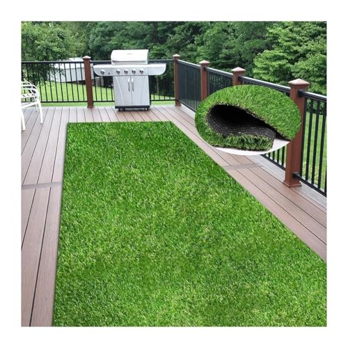 WSQHAO Kunstrasen 5 Fuß x 9 0,8 Zoll Kunstrasenmatte 4 Töne Kunstrasenteppich Indoor Outdoor Rasengras Für Garten WSQHAO Kunstrasen 5 Fuß x 9 0,8 Zoll Kunstrasenmatte 4 Töne Kunstrasenteppich Indoor Outdoor Rasengras Für Garten von WSQHAO