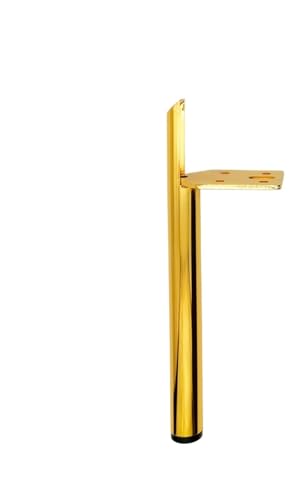 WSQHAO Metallverdickte Stützbeine, Sofafüße, Hardware-Füße, Teetischfüße, Badezimmerschrank, Tischkante Für Tischplatte(Gold 15cm) von WSQHAO