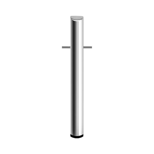 WSQHAO Metallverdickte Stützbeine, Sofafüße, Hardware-Füße, Teetischfüße, Badezimmerschrank, Tischkante Für Tischplatte(Silver 13cm) von WSQHAO