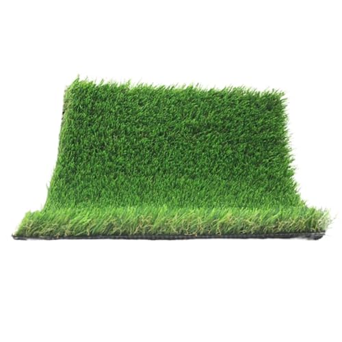 WSQHAO Realistischer Dicker Kunstrasen, 2,1 x 3,9 m, for den Innen- und Außenbereich, Garten, Rasen, Landschaft, synthetische Gräsermatte Für Garten von WSQHAO