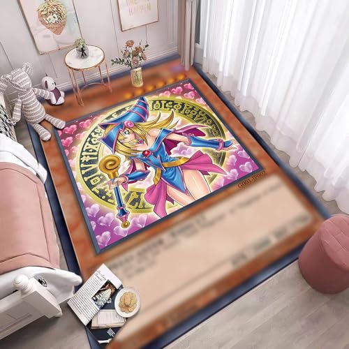 Anime-Teppich für ygo Anime-Teppich, Jungenzimmer-Dekoration, Spiel, Kinderteppich, Schlafzimmer, ästhetisch, weich, dekorativ, 100 x 150 cm Anime-Teppich für ygo Anime-Teppich, Jungenzimmer-Dekoration, Spiel, Kinderteppich, Schlafzimmer, ästhetisch, weich, dekorativ, 100 x 150 cm von WSRXDMSN