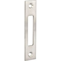 Schließblech für links und rechts verwendbar flach 110x24x3mm Edelstahl - WSS von WSS