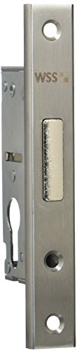 WSS Riegel-Schloss | Dornmaß 34 mm | Stulpe 160 mm U-Form Edelstahl | 1 Stück von WSS