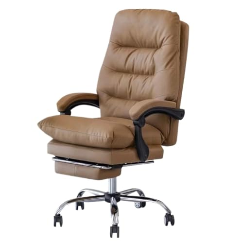 WSSDMFF Bürostuhl, Computerstuhl, High-End-Liegestuhl, Ankerstuhl, Bürostuhl, einfacher, ergonomischer Stuhl, Arbeitszimmer, rotierende Bürostühle (Farbe: G, Größe: A) von WSSDMFF
