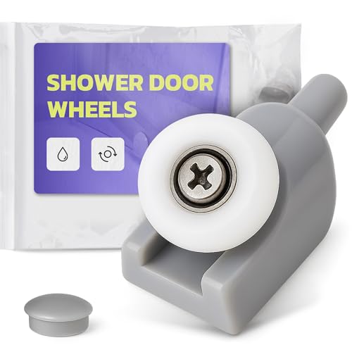 WSTR Duschkabinenrolle 25 mm Rolle für Duschkabine Dusche Ersatzrolle Türrolle Stark Laufrollen Ersatzrollen Ersatzteile Duschtür Schiebetür Duschkabinentür von WSTR