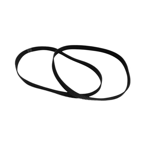 Antriebsriemen 2GT Zahnriemen Länge Umfang 100Mm – 550Mm Breite 10Mm Gummi Geschlossene Teilung 2Mm Für 3D-Drucker Getriebe Riemen(130MM) von WSUMKH