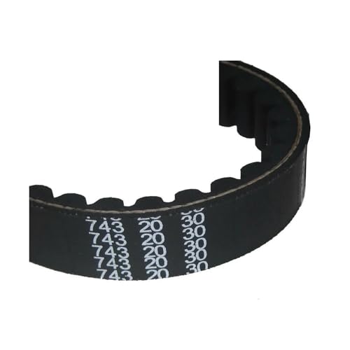Antriebsriemen 743 765 835 843 845 17,5 20 30 Antriebsriemen 125cc 150cc GY6 Für CVT Für 152QMI 157QMJ Roller Moped Für ATV Go Kart Getriebe Riemen(743-20-30) von WSUMKH