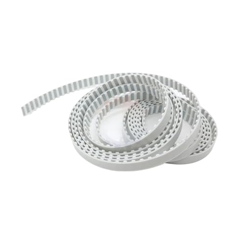 Antriebsriemen AT5 Offener Zahnriemen Teilung 5Mm Synchrone Breite 70Mm Polyurethan-Förderer Getriebe Riemen(50 Meter,GREEN_70MM) von WSUMKH