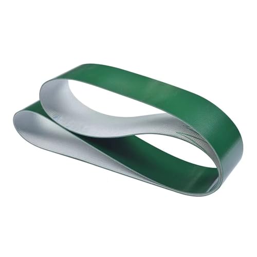 Antriebsriemen Länge: 600 Mm 650 Mm 700 Mm PVC Grün Übertragungsförderband Breite: 100 Mm 150 Mm 200 Mm 250 Mm 300 Mm Getriebe Riemen(650mm,5MM THICK_300MM) von WSUMKH