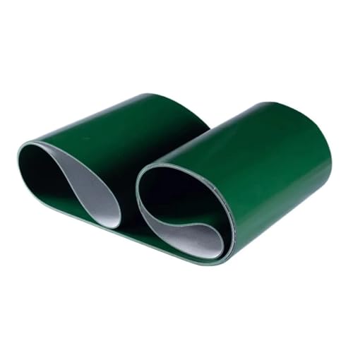 Antriebsriemen Länge: 900 Mm 950 Mm 1000 Mm 1050 Mm PVC Grün Übertragungsförderband Breite: 100 Mm 150 Mm 200 Mm 250 Mm 300 Mm Getriebe Riemen(950mm,5MM THICK_300MM) von WSUMKH