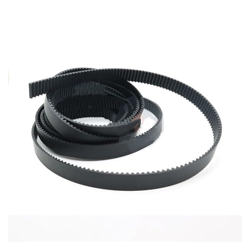 Antriebsriemen Schwarz Für HTD 14M Open Belt PU Polyurethane Steel Für HTD14M Synchronous Conveyor Timing Getriebe Riemen(5 Meter,65mm) von WSUMKH
