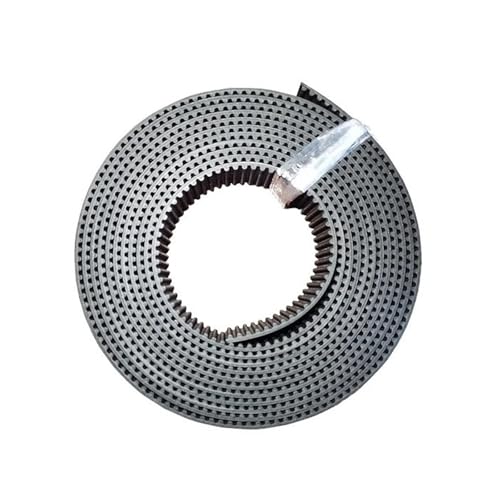 Antriebsriemen Schwarzer Polyurethan-PU HTD 5M 15 Zähne Für HTD5M 25 Zahnriemenersatz Mit Offenem Ende, Antriebsriemen Für Förderbänder Getriebe Riemen(2meter,50mm) von WSUMKH