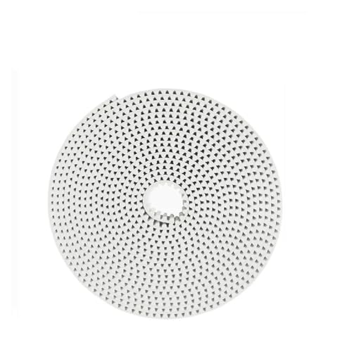 Antriebsriemen Weißer Polyurethan-PU-Zahnriemen HTD 5M 15 Zähne Für HTD5M 25 Ersatz Für Zahnriemen Mit Offenem Ende Antriebsriemen Für Förderbänder Getriebe Riemen(8meter,40mm) von WSUMKH