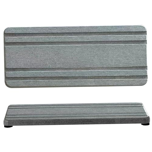 Diatomitstein -Waschbeckenschale, 2pcs 7, 9x4 Diatomit Badezimmer Steinmatte Schnell trocken, Wasserabsorbing Tablett für Waschbecken, Trocknungsmatte für Küchen- und Badezimmerentheke Wasser absorbie Diatomitstein -Waschbeckenschale, 2pcs 7, 9x4 Diatomit Badezimmer Steinmatte Schnell trocken, Wasserabsorbing Tablett für Waschbecken, Trocknungsmatte für Küchen- und Badezimmerentheke Wasser absorbie von WSYJWEX