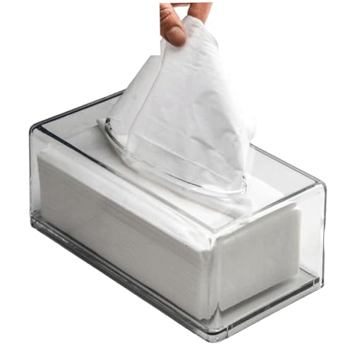 Gewebehalter, 8, 66 x 4, 72 x 3, 54 Zoll Tissue Boxhalter mit großer Kapazität Gewebehalter, 8, 66 x 4, 72 x 3, 54 Zoll Tissue Boxhalter mit großer Kapazität von WSYJWEX