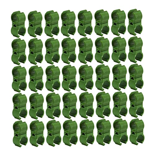 WSYJWEX Anlagenanschlüsse Clip Valitable Plant Gitteranschluss Zufallsfarbe 40pcs -Stakehmeeranschlüsse von WSYJWEX