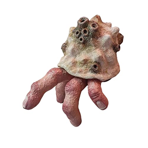 WSYJWEX Halloween Finger Crab Statue Realistic Horror Harz Modell gruselige Fingerkrabbendekorationen von WSYJWEX