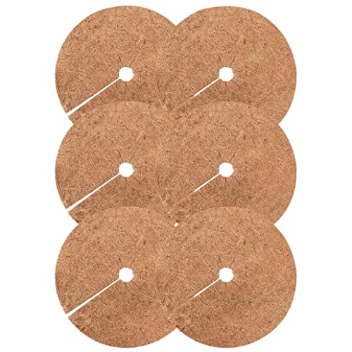 WSYJWEX Mulch Ring Protector Mattenbaumscheibenmatten Unkraut -Steuerringabdeckung für Topfpflanzen 6pcs 30cmmulch Protector Matte WSYJWEX Mulch Ring Protector Mattenbaumscheibenmatten Unkraut -Steuerringabdeckung für Topfpflanzen 6pcs 30cmmulch Protector Matte von WSYJWEX