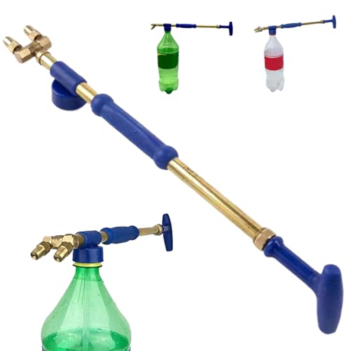 WSYJWEX Pumpensprühgerät Doppelkopf Handheld Push Pull Kupferdrucksprühgarten mit verlängertem Wasserrohr und Filter für Hausrasengartenwässerungspumpe WSYJWEX Pumpensprühgerät Doppelkopf Handheld Push Pull Kupferdrucksprühgarten mit verlängertem Wasserrohr und Filter für Hausrasengartenwässerungspumpe von WSYJWEX