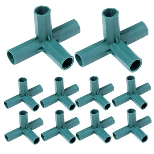 WSYJWEX Rahmenanschlüsse 10pcs Canes Connectors Anlagen Stakes Gartengerüst Gebäude 11mm Plastik 3 -Wege -Eckstil 3Frame WSYJWEX Rahmenanschlüsse 10pcs Canes Connectors Anlagen Stakes Gartengerüst Gebäude 11mm Plastik 3 -Wege -Eckstil 3Frame von WSYJWEX