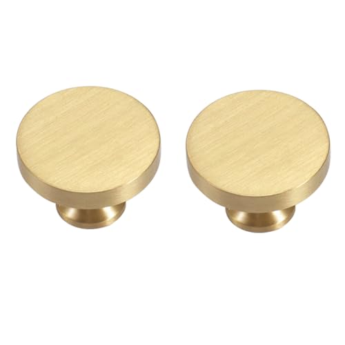 WSZGRJDM 2 Stück 96/128/192mm Möbelgriffe, Messing Schubladen Griffe für Küchenschränke Gold Schrankgriffe Schubladengriffe Türgriffe für Küchenschränke von WSZGRJDM