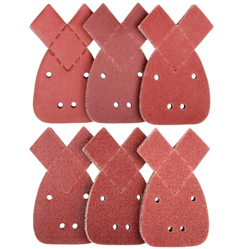 72 Stück Schleifpapier Set, Schleifpapier für Dreieckschleifer, 12 x Körnung P40, P60, P80, P120, P180, P240 für Deltaschleifer, Dreieckschleifer 72 Stück Schleifpapier Set, Schleifpapier für Dreieckschleifer, 12 x Körnung P40, P60, P80, P120, P180, P240 für Deltaschleifer, Dreieckschleifer von WT Wisdom Together