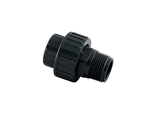 PVC 3-teilige Verschraubung Klebemuffe-AG Ø50 x 1 1/2", Profi-Qualität PVC 3-teilige Verschraubung Klebemuffe-AG Ø50 x 1 1/2", Profi-Qualität von WT