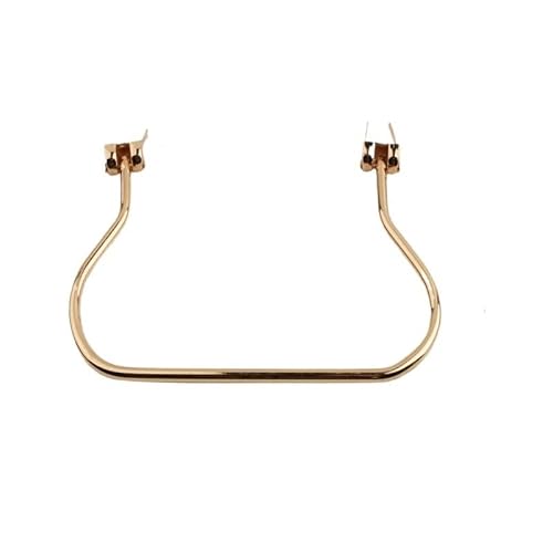 WTAXBH D-Form Taschengriffe 2 Stück Metallgriff Tasche Hardware Schnalle Zubehör Griff Griff Griff Zierring Schnalle Schloss Schnalle Kleidung Gepäck Hardware Zubehör(Style-C) von WTAXBH