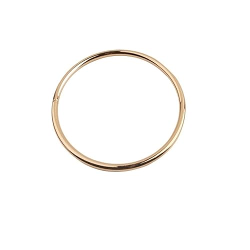 WTAXBH D-Form Taschengriffe 2 Stück Metallgriff Tasche Hardware Schnalle Zubehör Griff Griff Griff Zierring Schnalle Schloss Schnalle Kleidung Gepäck Hardware Zubehör(Style-D) von WTAXBH