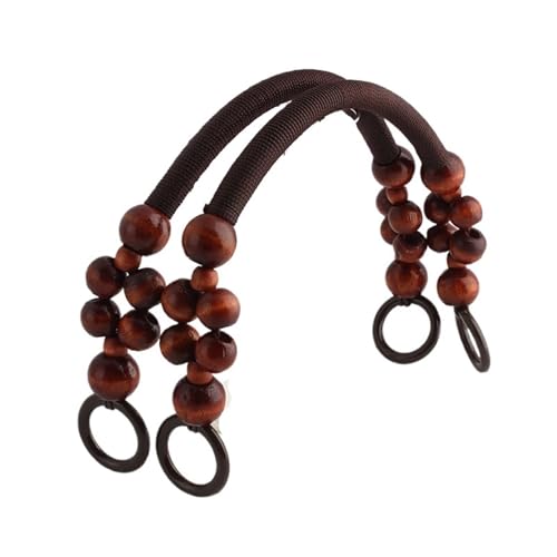 WTAXBH D-Form Taschengriffe 2PCS 48cm Holz Seil Tasche mit U-förmigen Griff Geeignet for Strand Tasche Häkeln Tasche Retro Tasche DIY Liefert(Style4) von WTAXBH